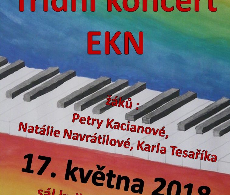 Třídní koncert EKN