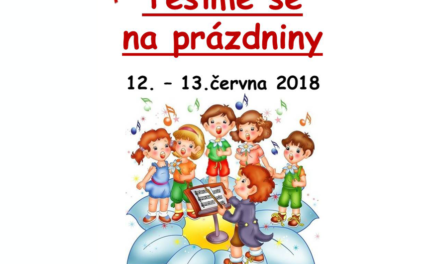 Těšíme se na prázdniny