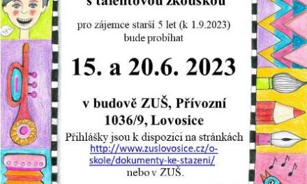 Zápis pro školní rok 2023/2024